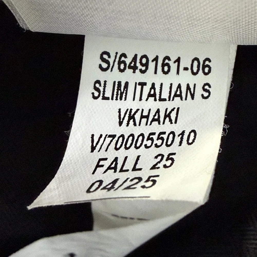 Banana Republic Slim Italian Chino Pants Mens 36x32 Khaki Beige